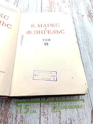 К. Маркс и Ф. Энгельс. Сочинения. Том 13