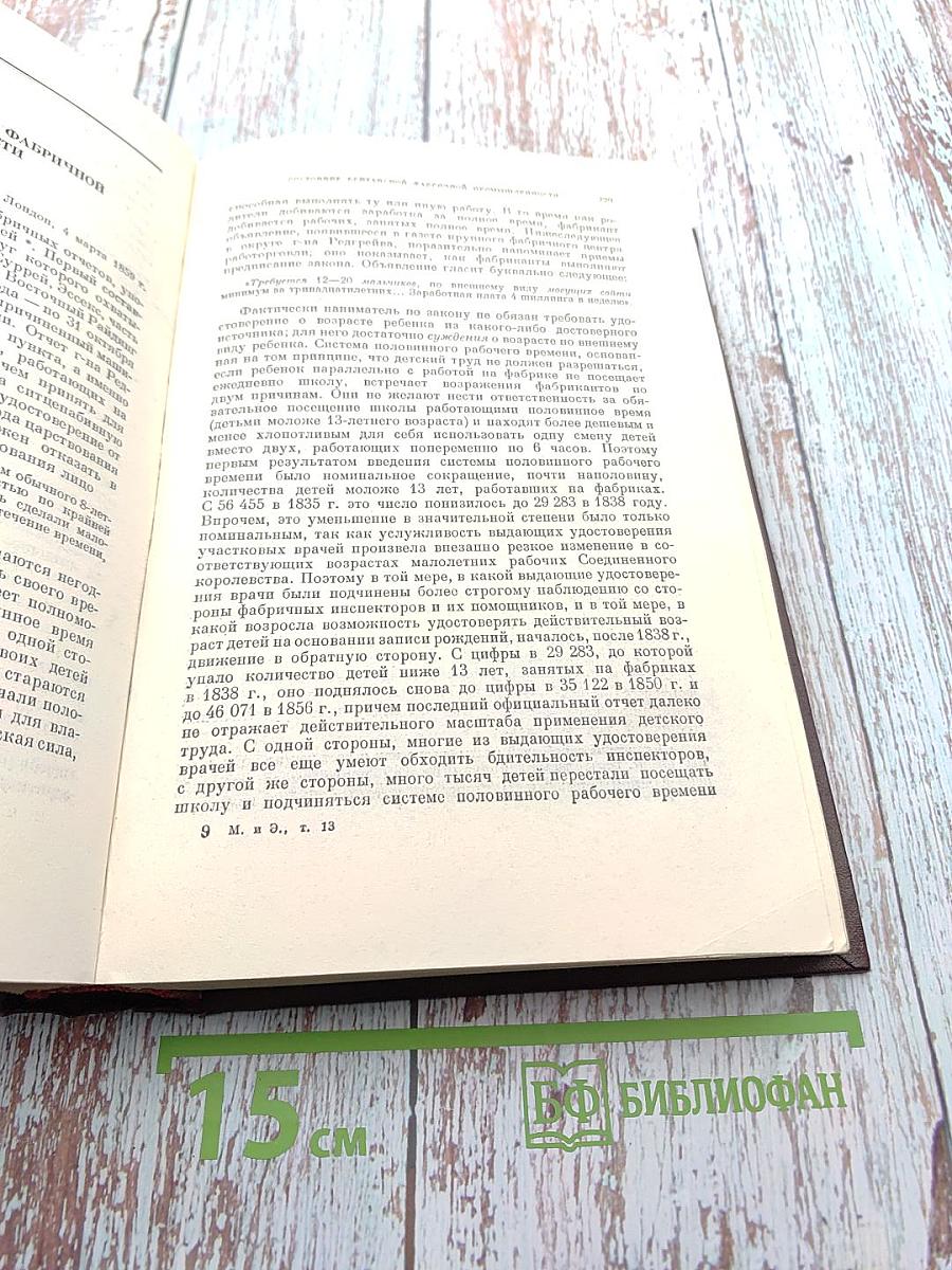 К. Маркс и Ф. Энгельс. Сочинения. Том 13