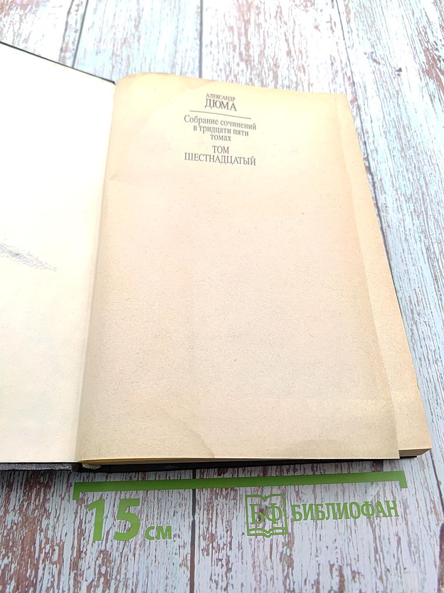 Собрание сочинений в тридцати пяти томах. Том Шестнадцатый. Жозеф Бальзамо (Записки врача). Часть вторая