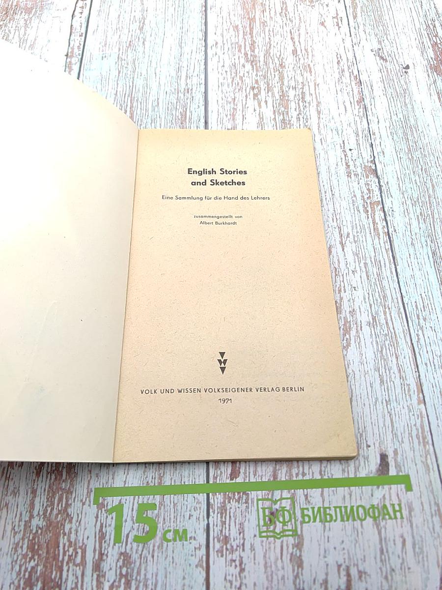 English Stories and Sketches