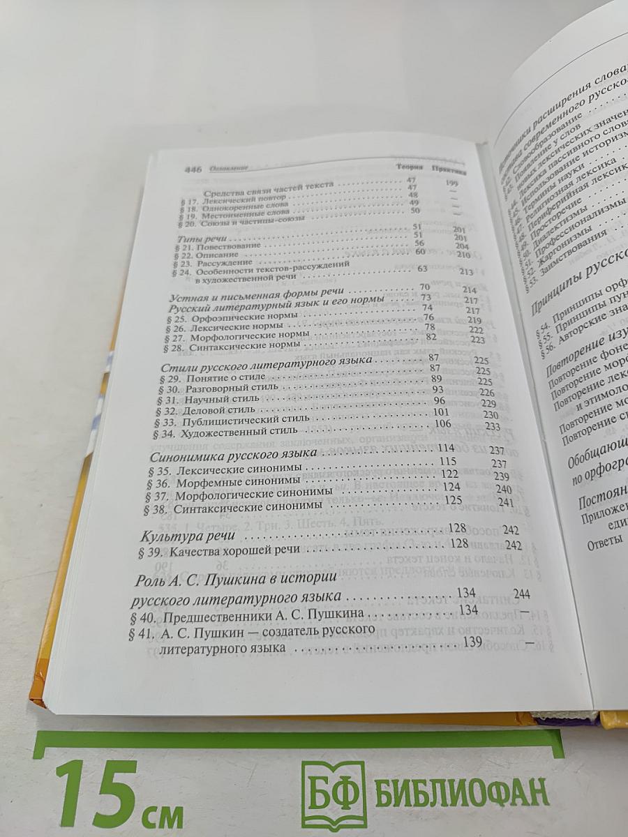 Русский язык 10-11 классы