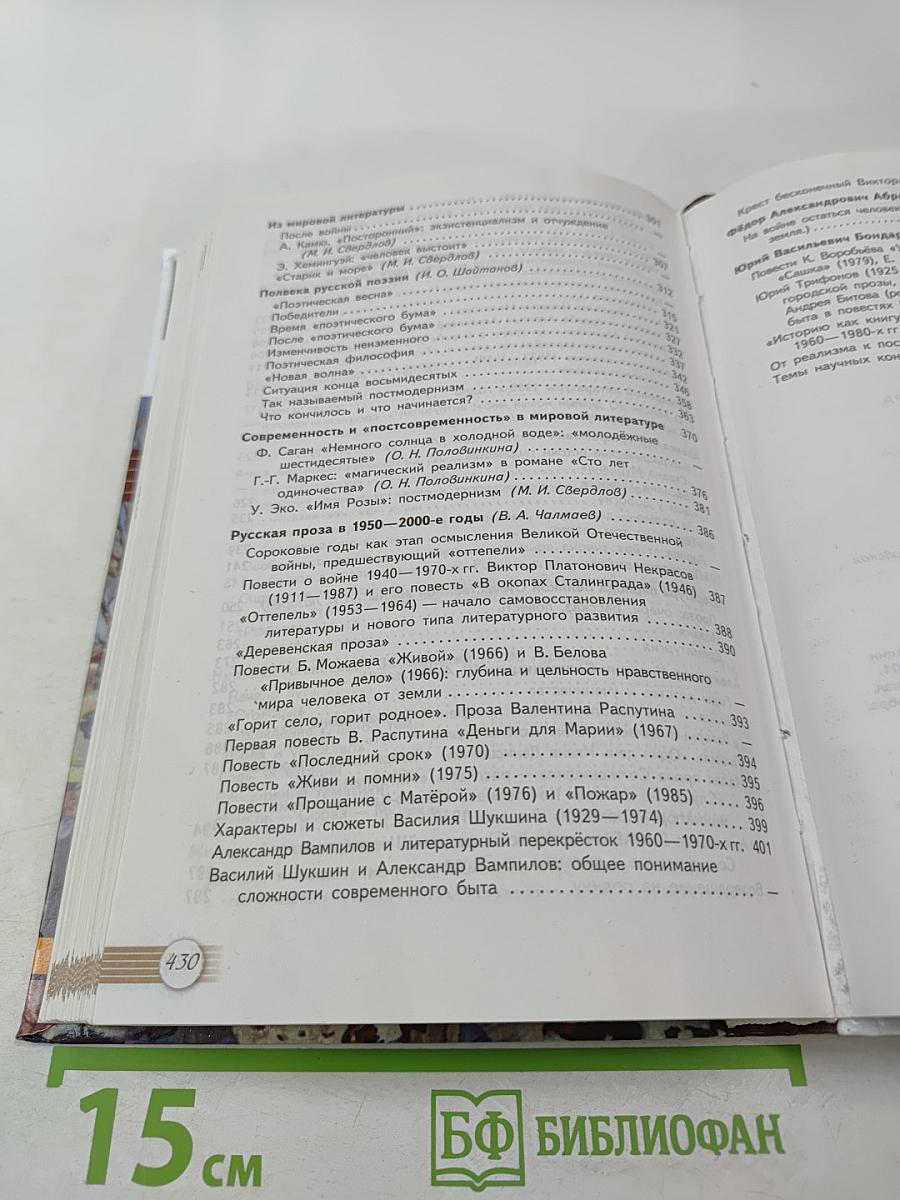 Русский язык. Литература. 11 класс. Базовый уровень. В 2 частях. Часть 2