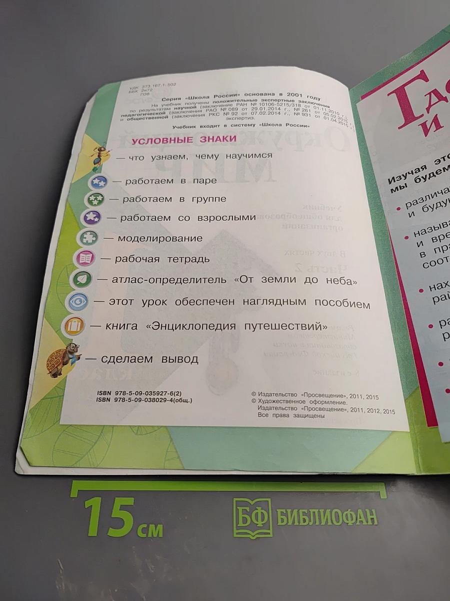 Окружающий мир 1 класс, Часть 2