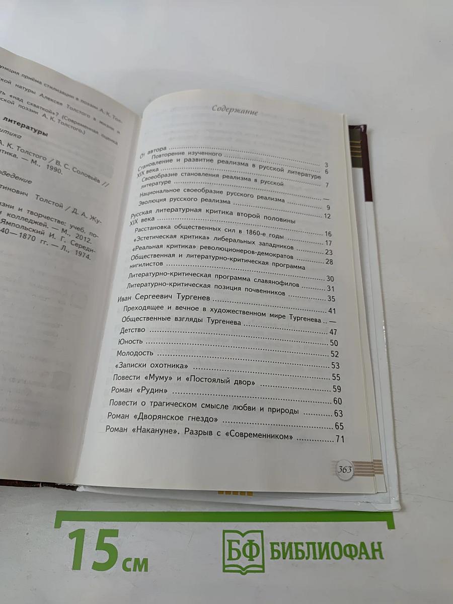 Русский язык и литература. Литература. 10 класс. Базовый уровень. Часть 1
