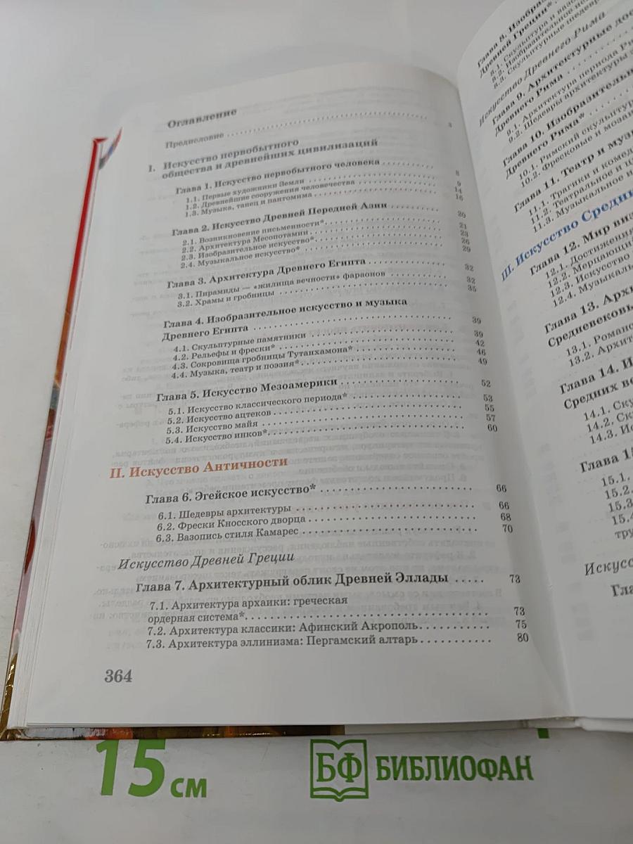 Искусство 10 класс Базовый уровень