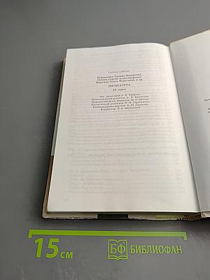 Литература 10 класс