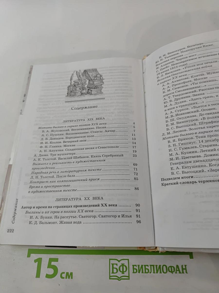 Литература 8 класс, Часть вторая