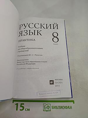 Русский язык. Практика. 8 класс