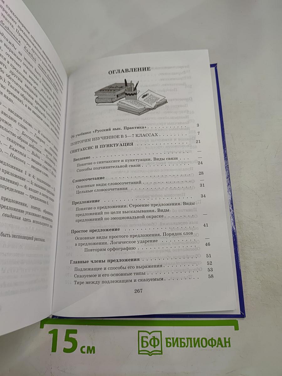 Русский язык. Практика. 8 класс