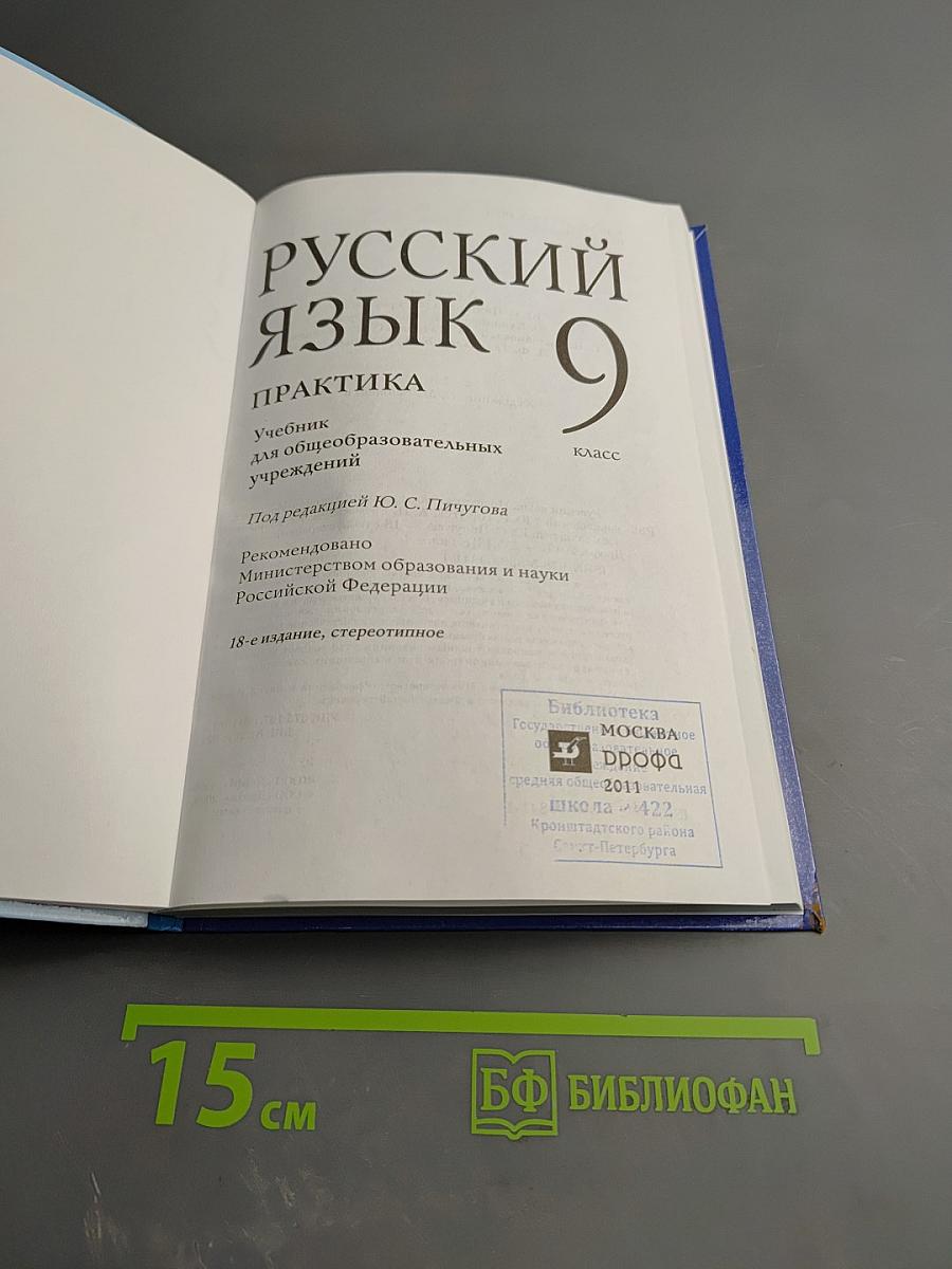 Русский язык. Практика. 9 класс