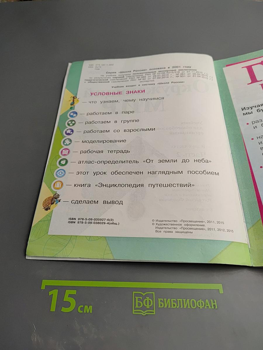 Окружающий мир 1 класс. Часть 2