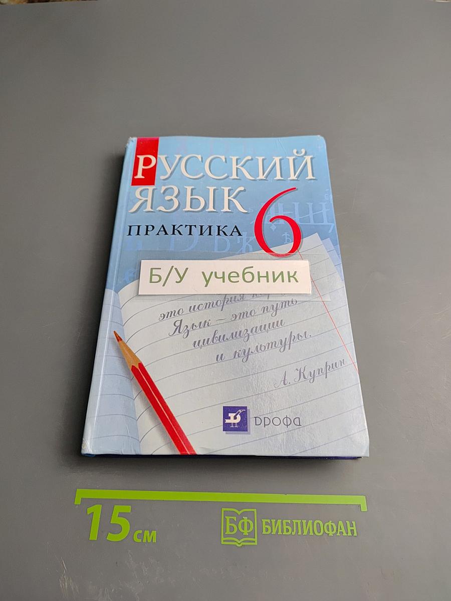 Русский язык. Практика 6 класс