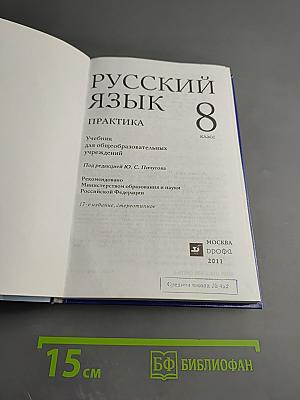 Русский язык. Практика. 8 класс