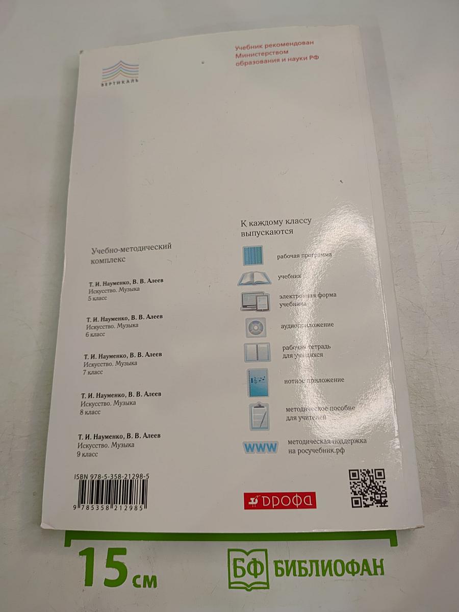 Искусство. Музыка для 8 класса