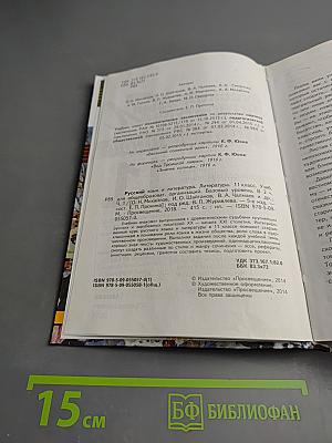 Русский язык. Литература. Литература. 11 класс. Базовый уровень. 1 часть