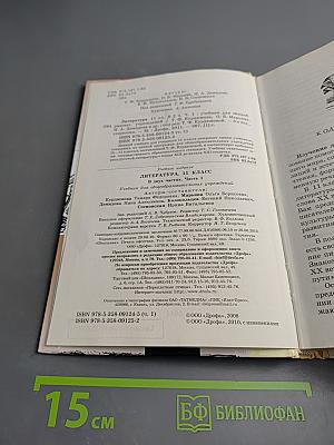 Литература. 11 класс. Часть 1