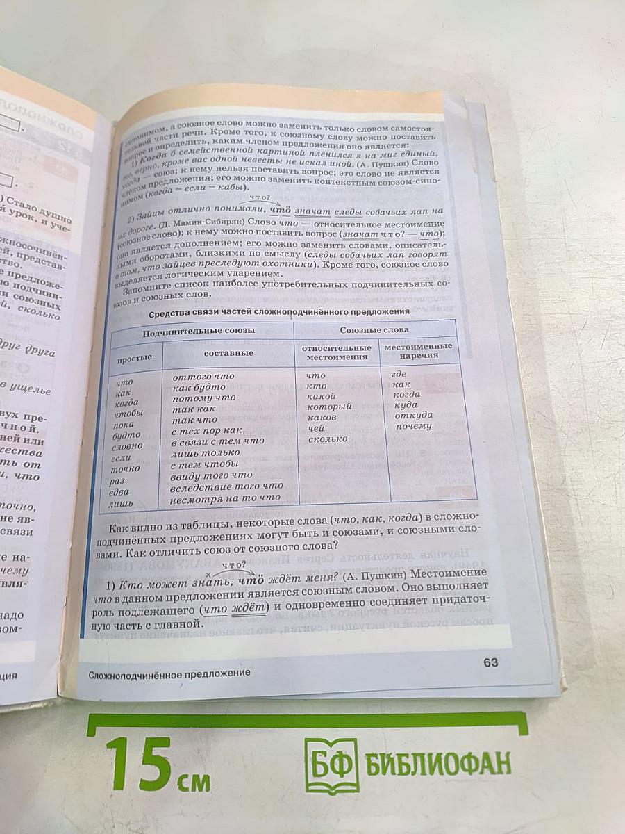 Русский язык 9 класс