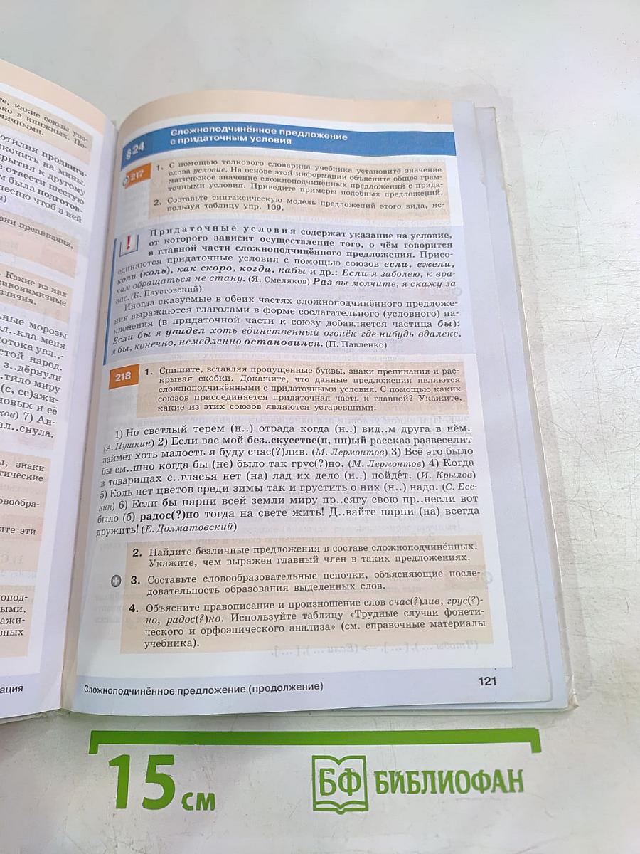 Русский язык 9 класс