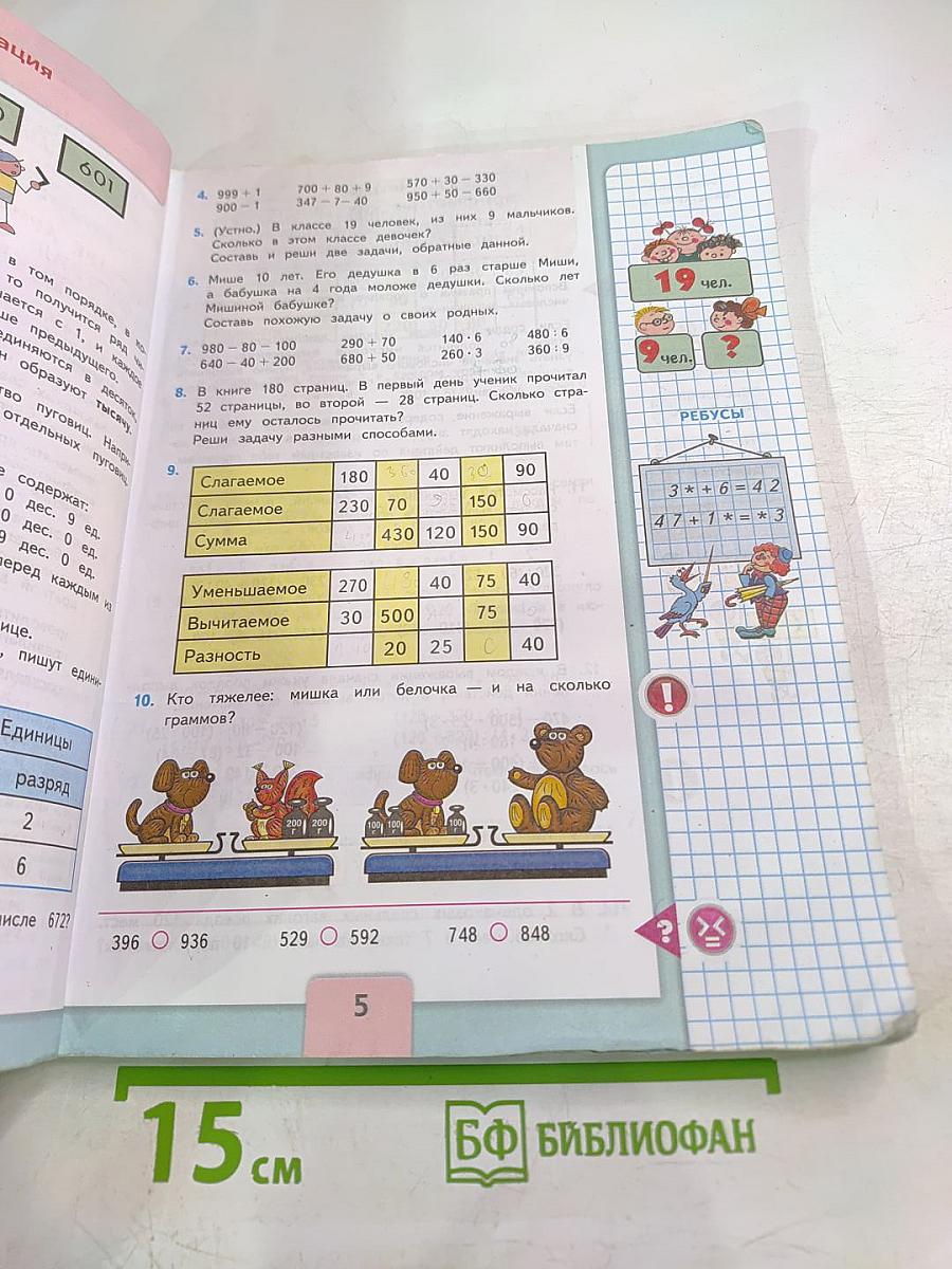 Математика. 4 класс. Часть 1