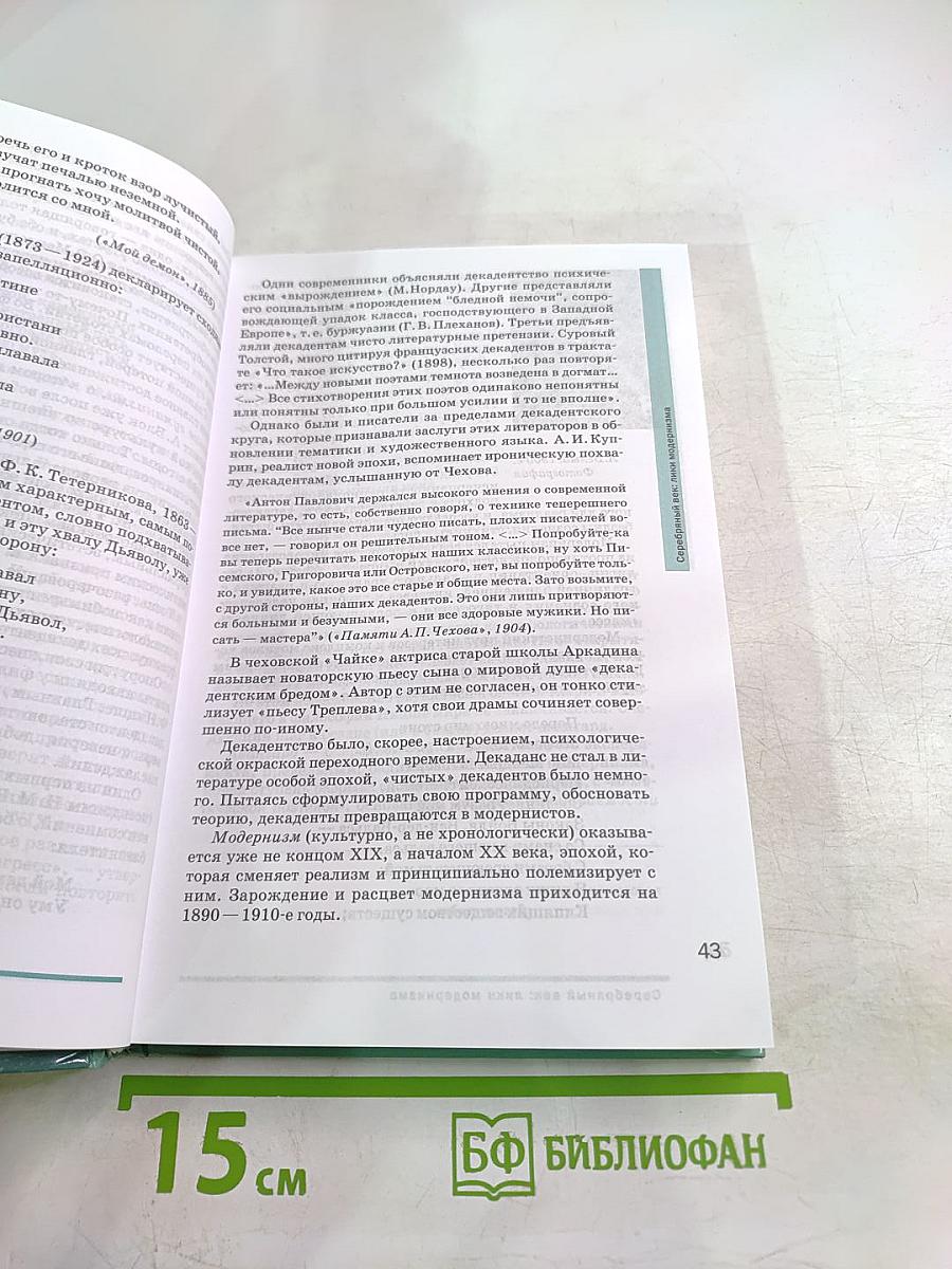 Литература. 11 класс. В двух частях. Часть 1