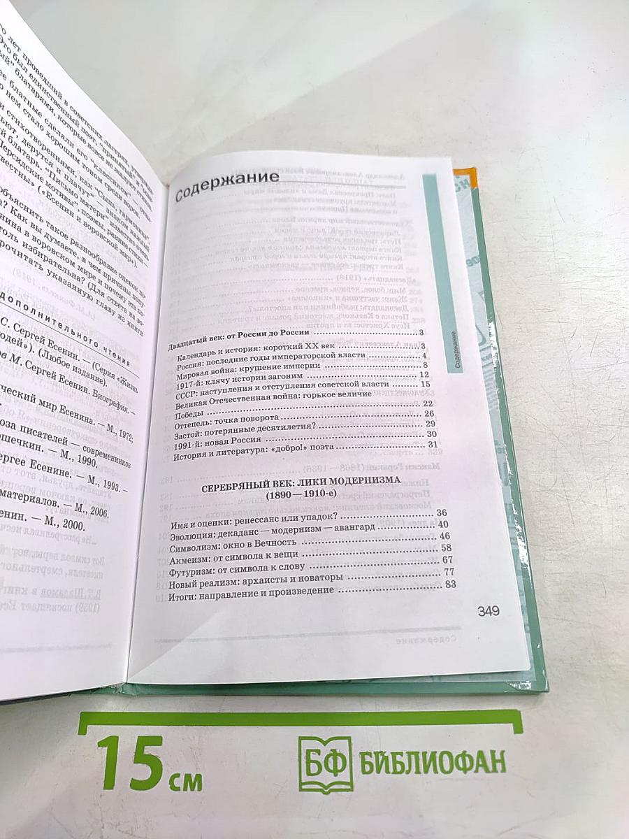 Литература. 11 класс. В двух частях. Часть 1