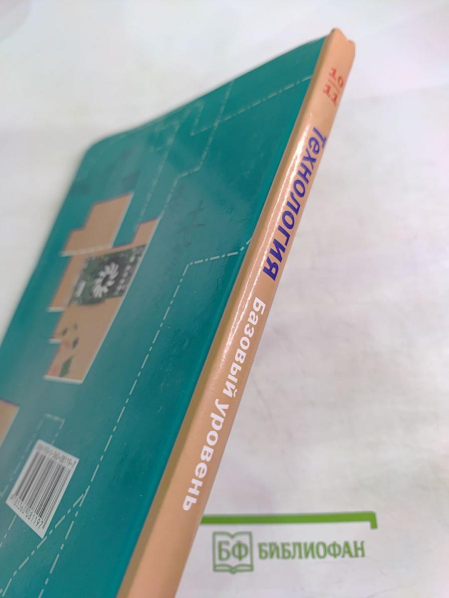 Технология 10-11 классы. Базовый уровень