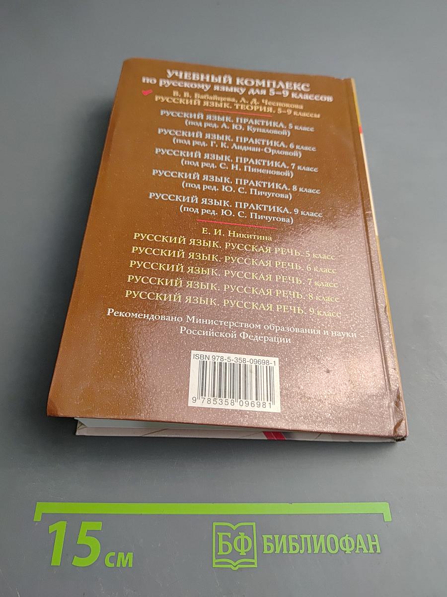 Русский язык. Теория. 5-9 классы