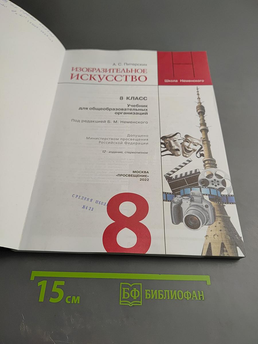 Изобразительное искусство. 8 класс