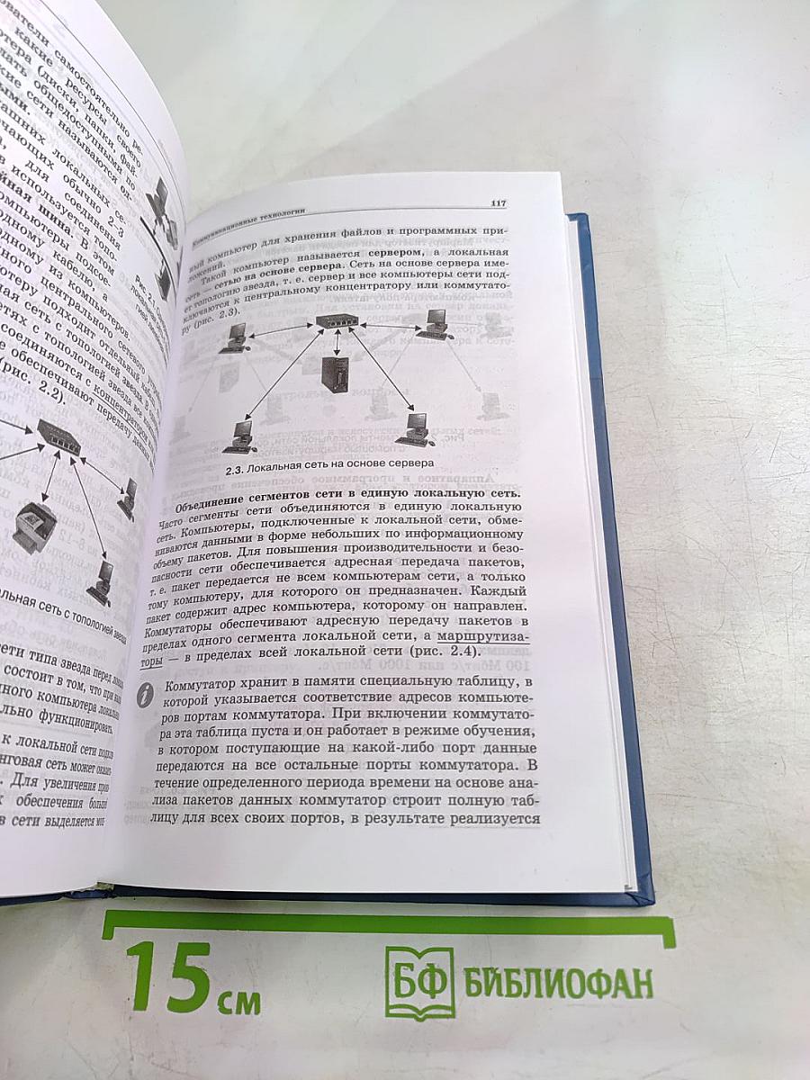 Информатика и ИКТ, Базовый уровень, Учебник для 10 класса