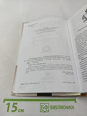Литература. 10 класс