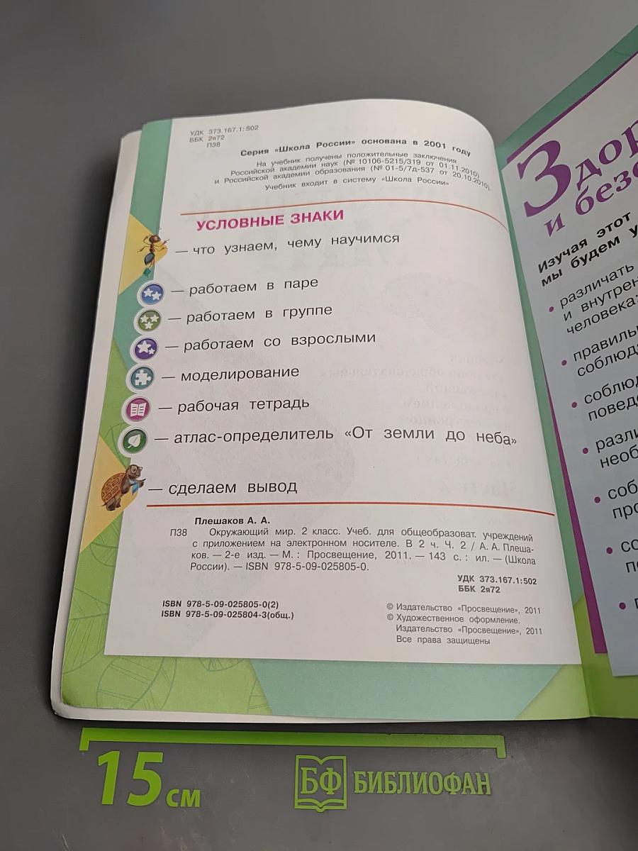 Окружающий мир 2 класс Часть 2