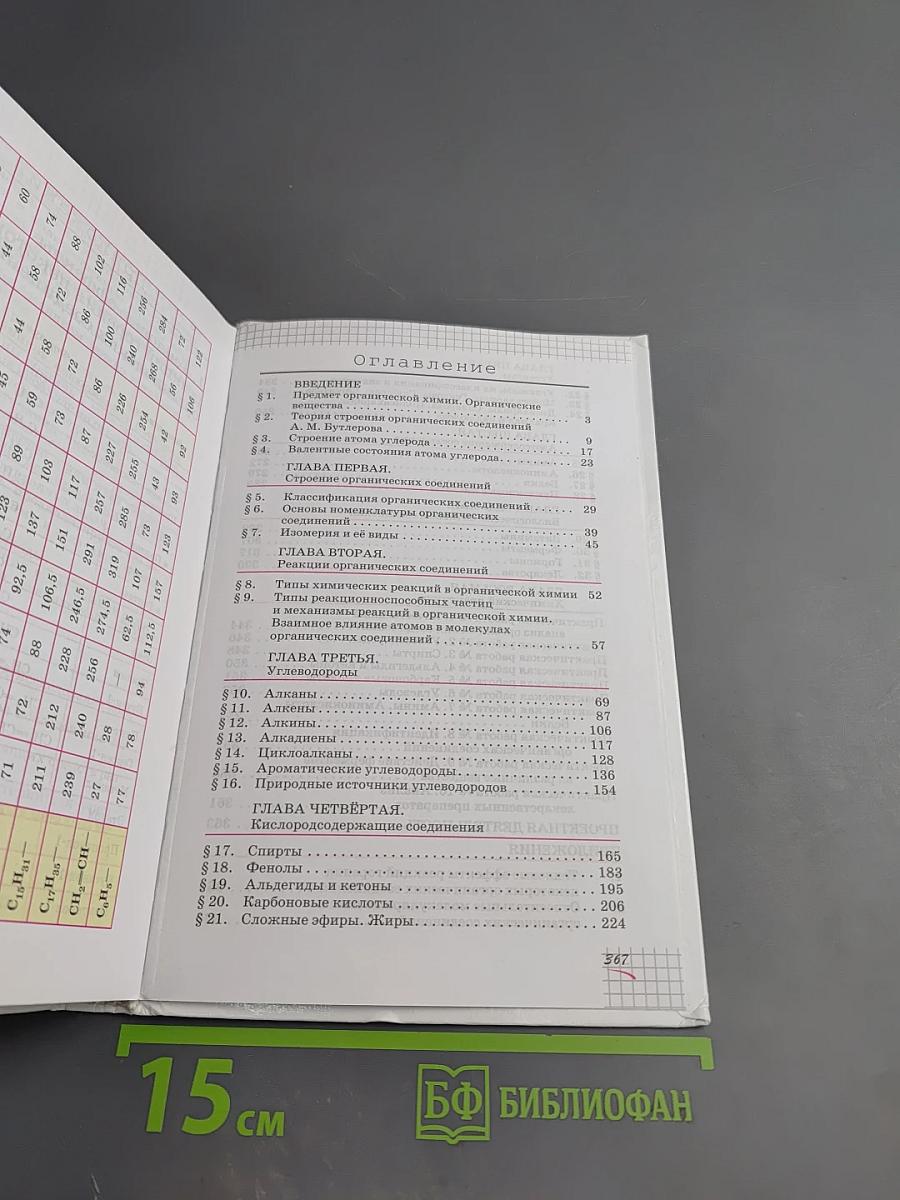 Химия 10 класс. Углубленный уровень