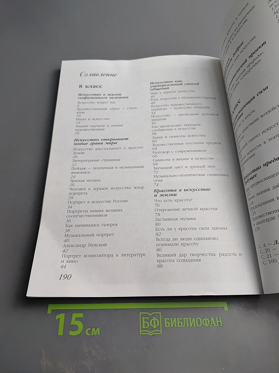 Искусство 8-9 классы