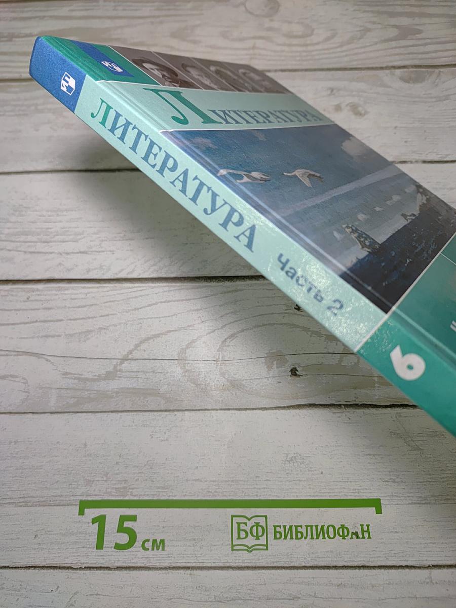Литература. 6 класс. Учебник для общеобразовательных организаций. В двух частях. Часть 2