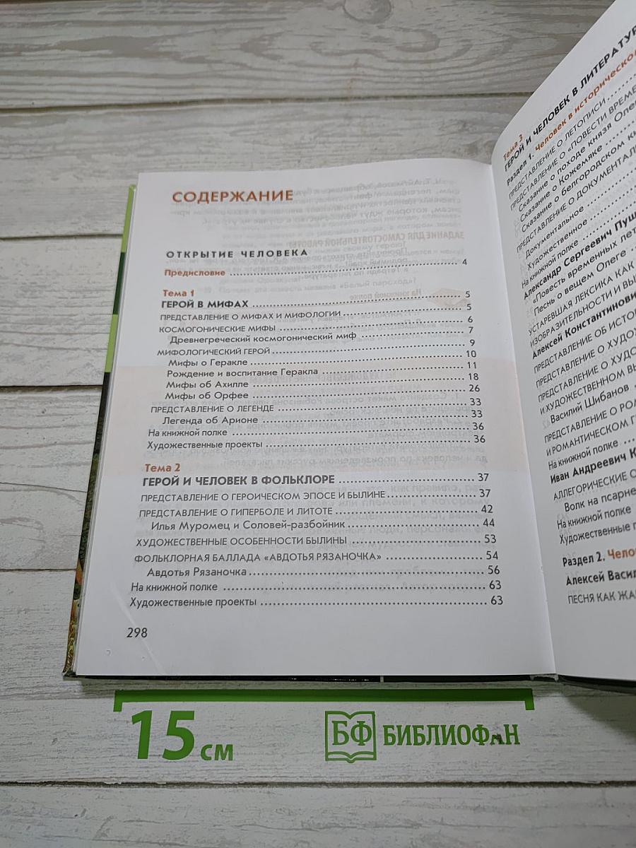 Литература. Учебник для 6 класса. В двух частях. Часть 1