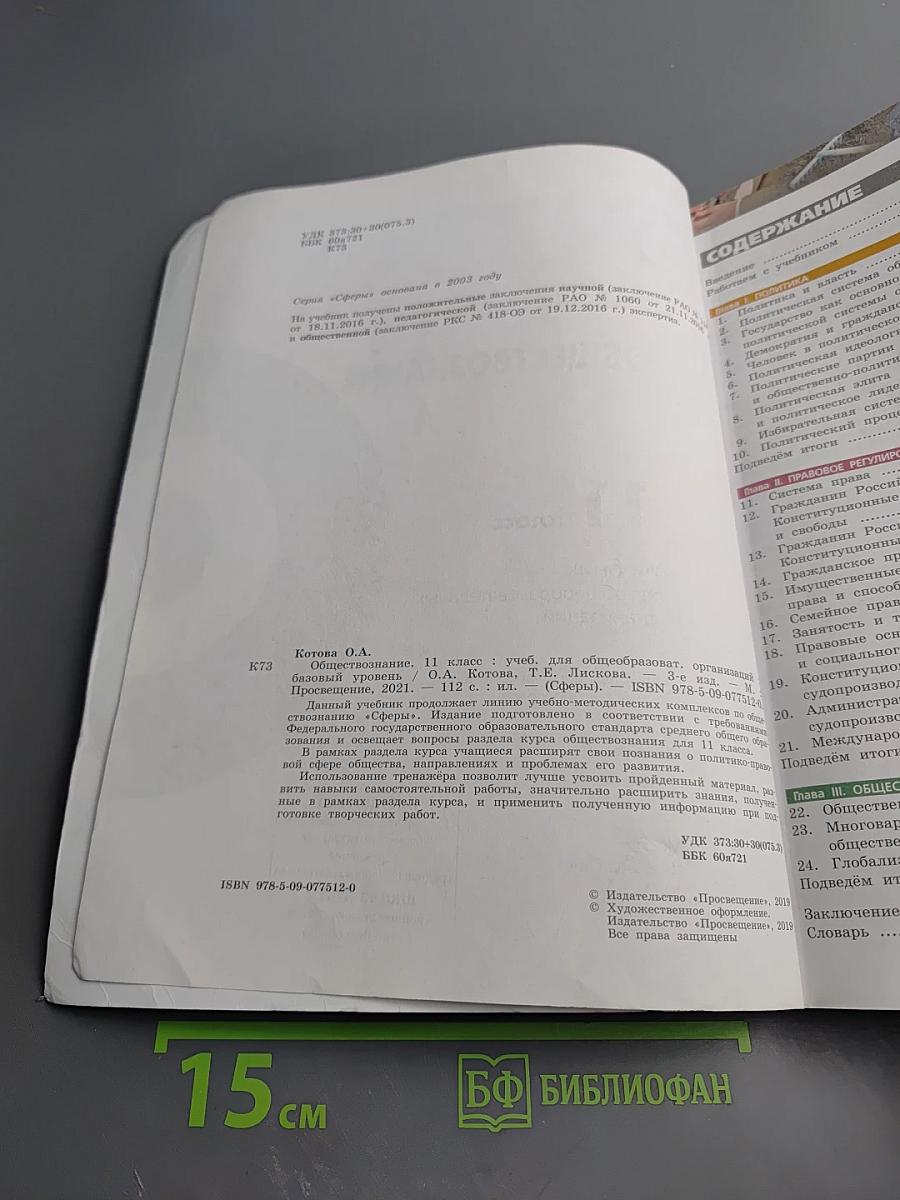 Обществознание 11 класс
