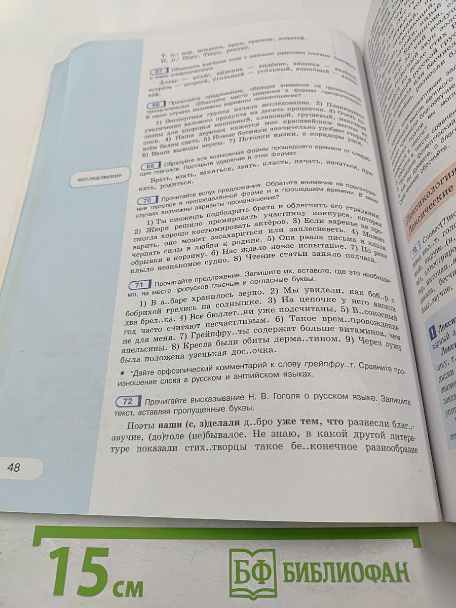Русский язык 10–11 классы: Учебник для общеобразовательных организаций. Базовый уровень