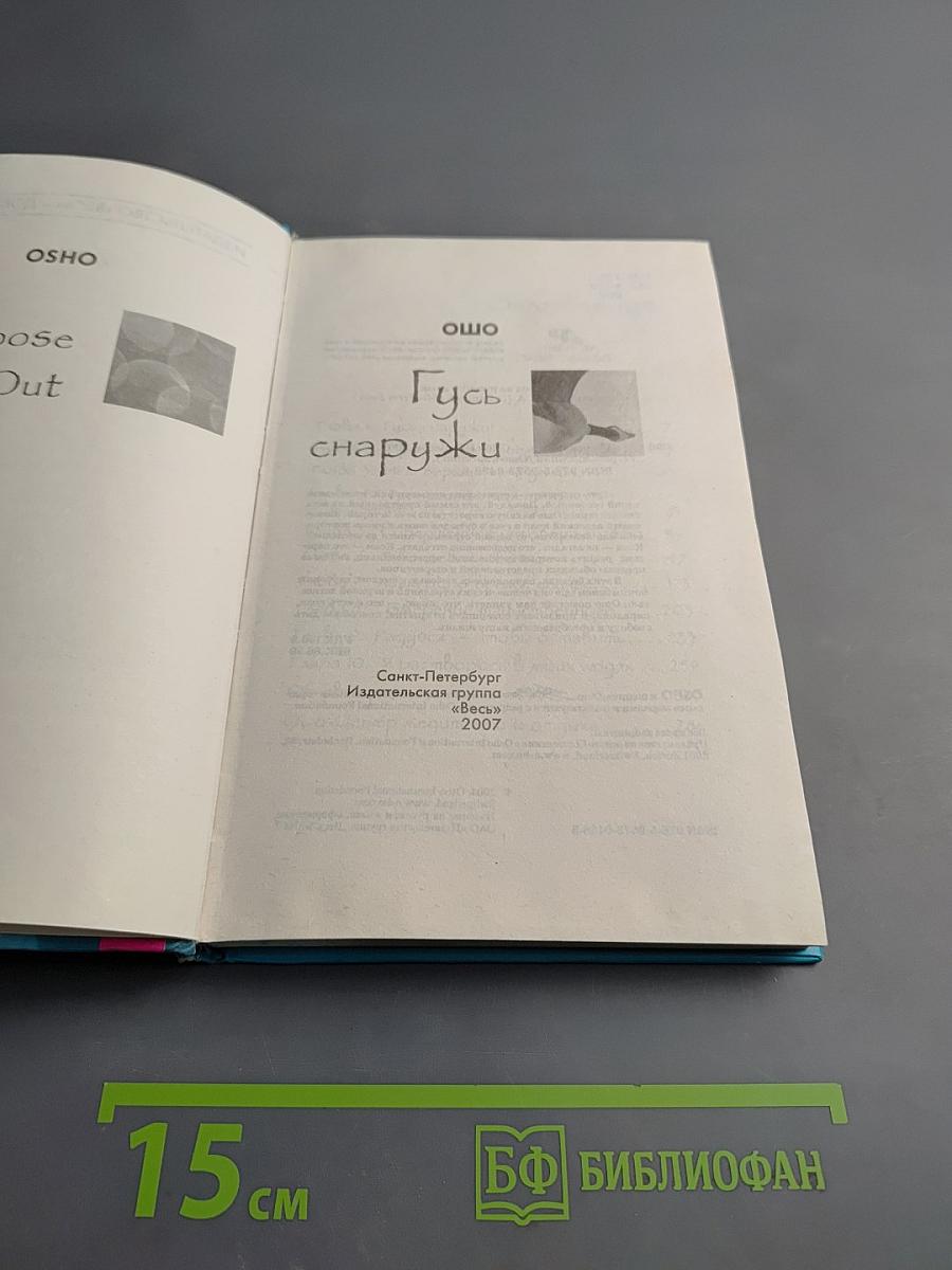 Гусь снаружи