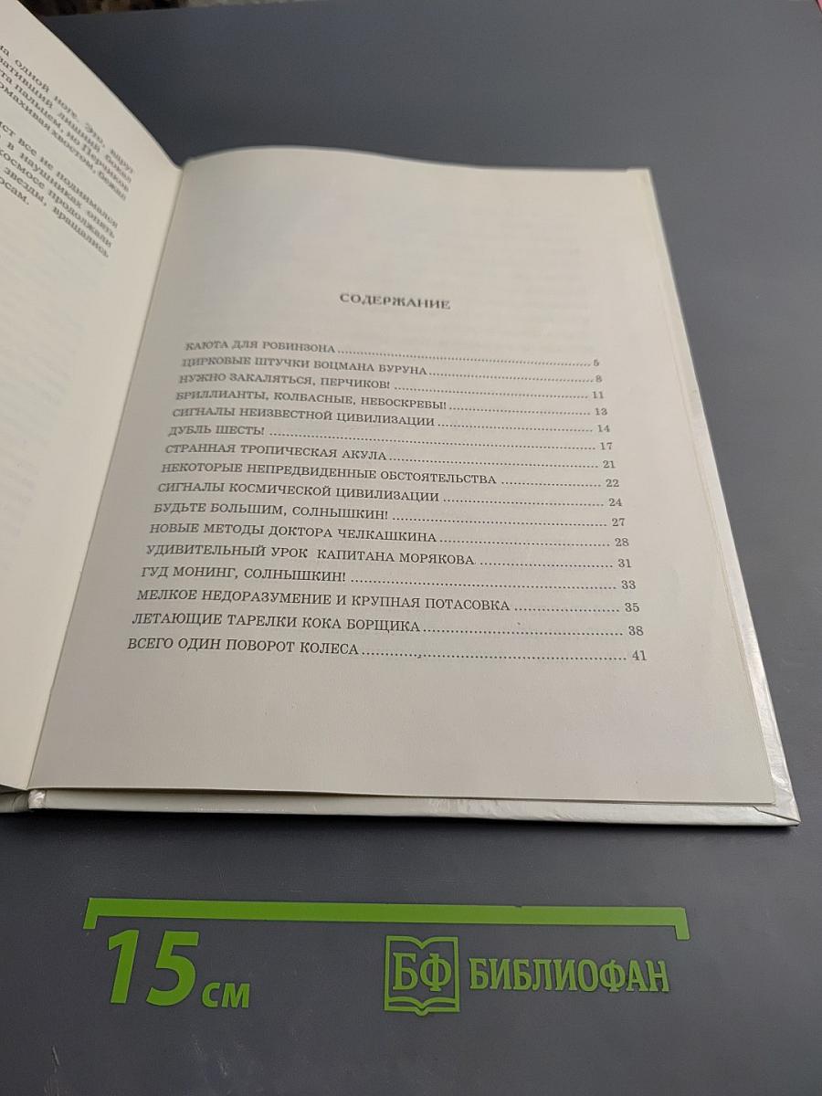 Солнышкин плывет в Антарктиду