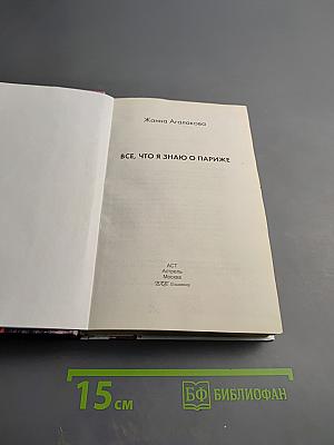 Все, что я знаю о Париже