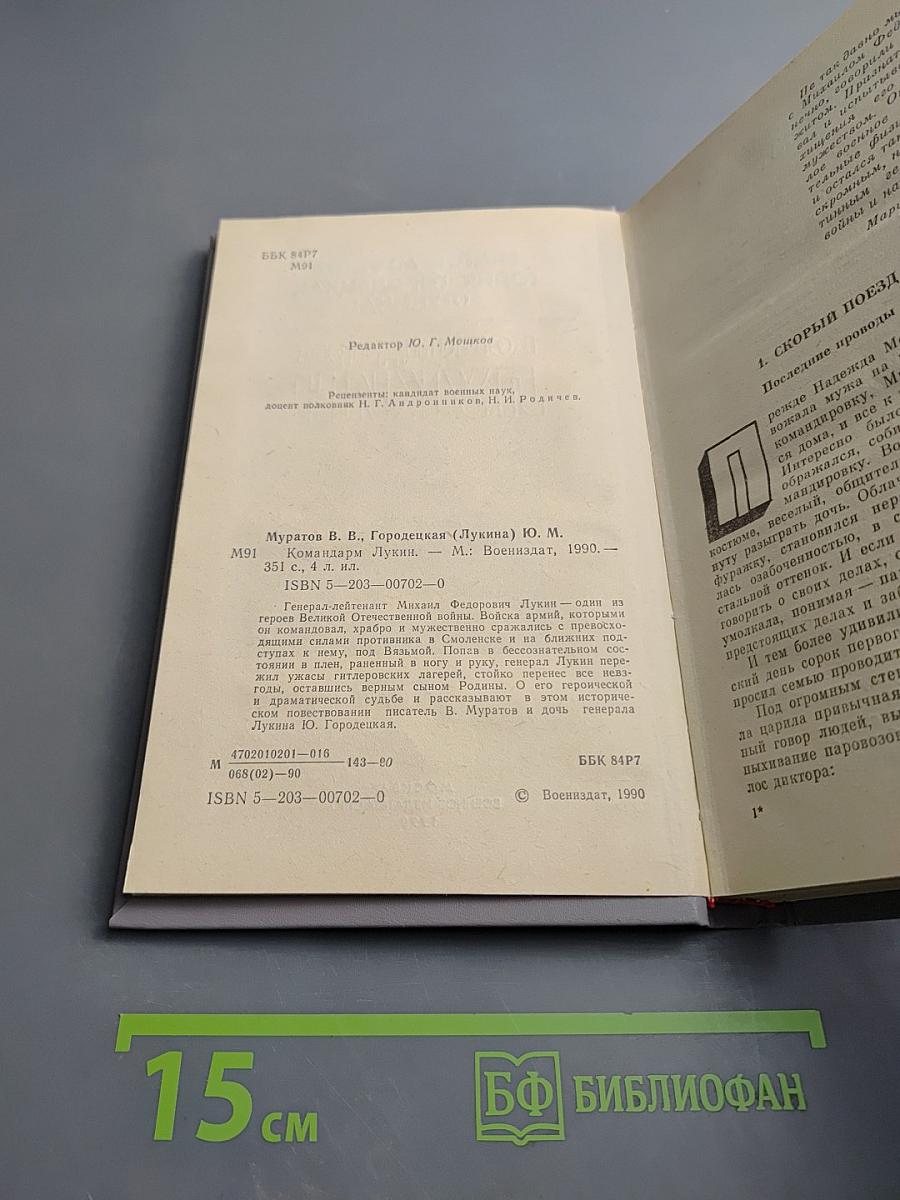 Командарм Лукин