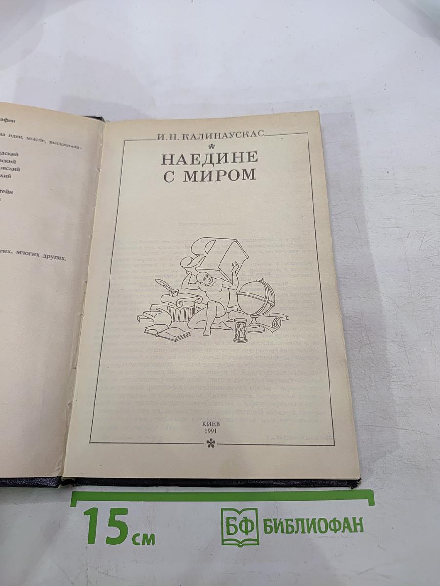 Наедине с миром