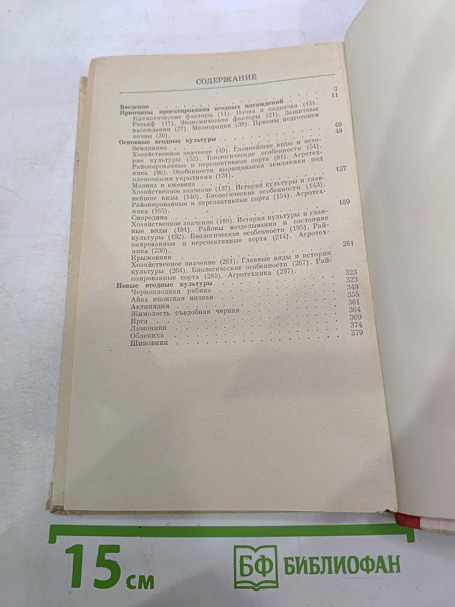 Ягодные культуры