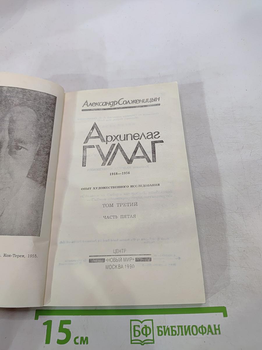 Архипелаг ГУЛАГ. Опыт художественного исследования. Том третий, Часть пятая