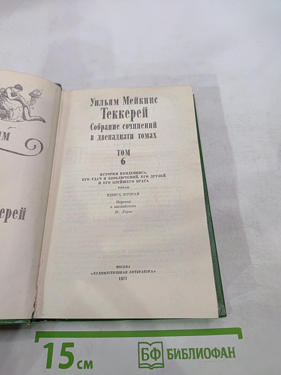 История Пенденниса, его удач и злоключений, его друзей и его злейшего врага. Книга вторая (Том 6)