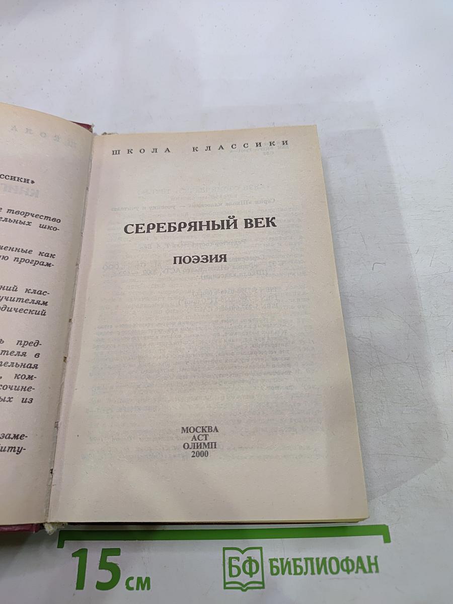 Серебряный век. Поэзия
