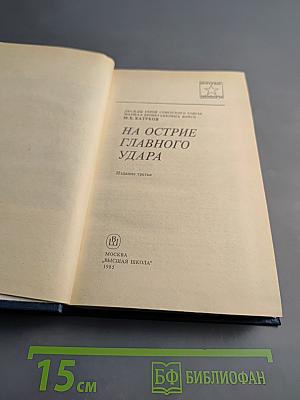 На острие главного удара