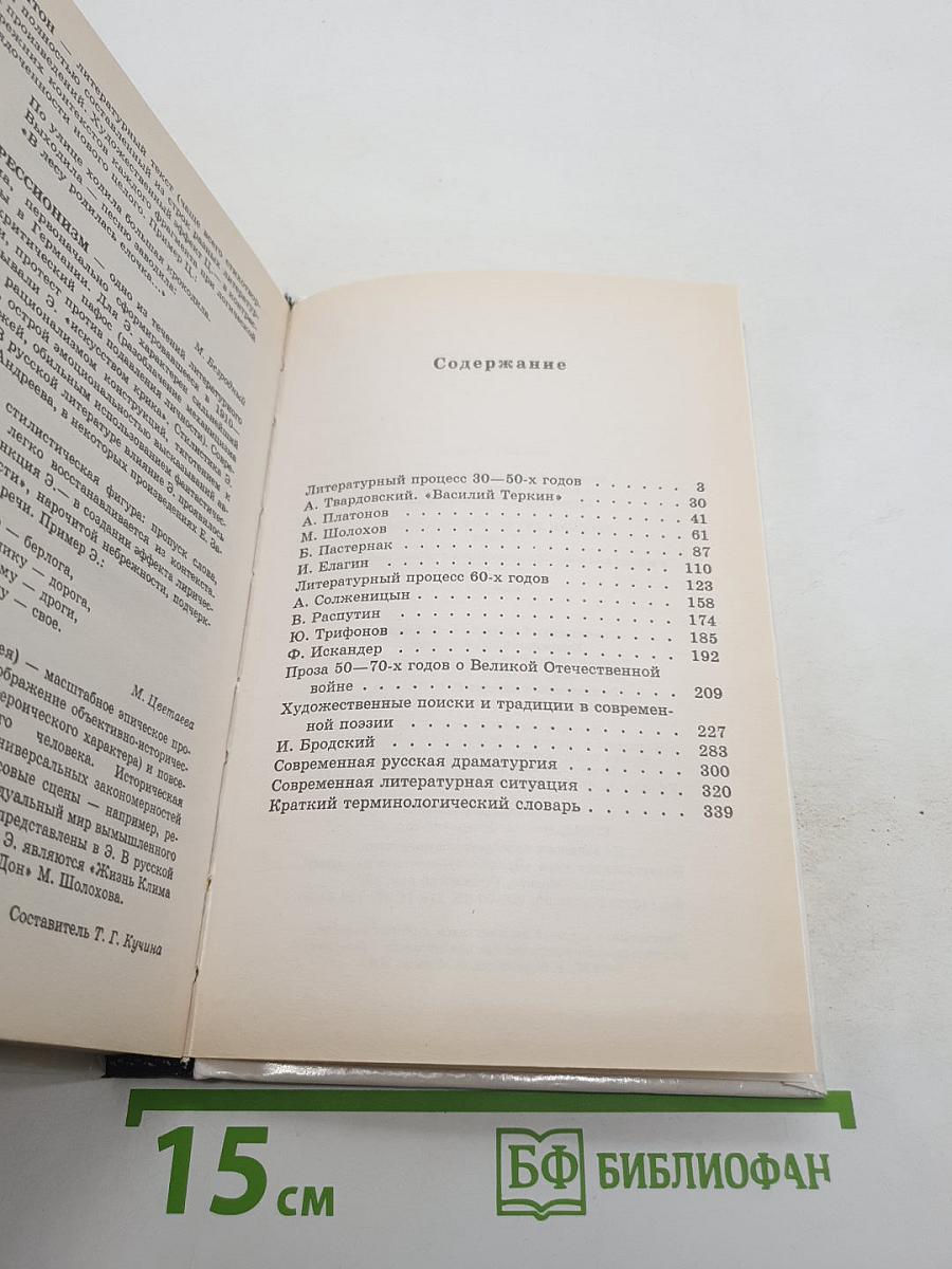 Русская литература XX века. 11 класс. Часть 2