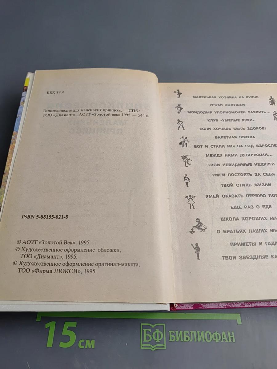 Энциклопедия для маленьких принцесс