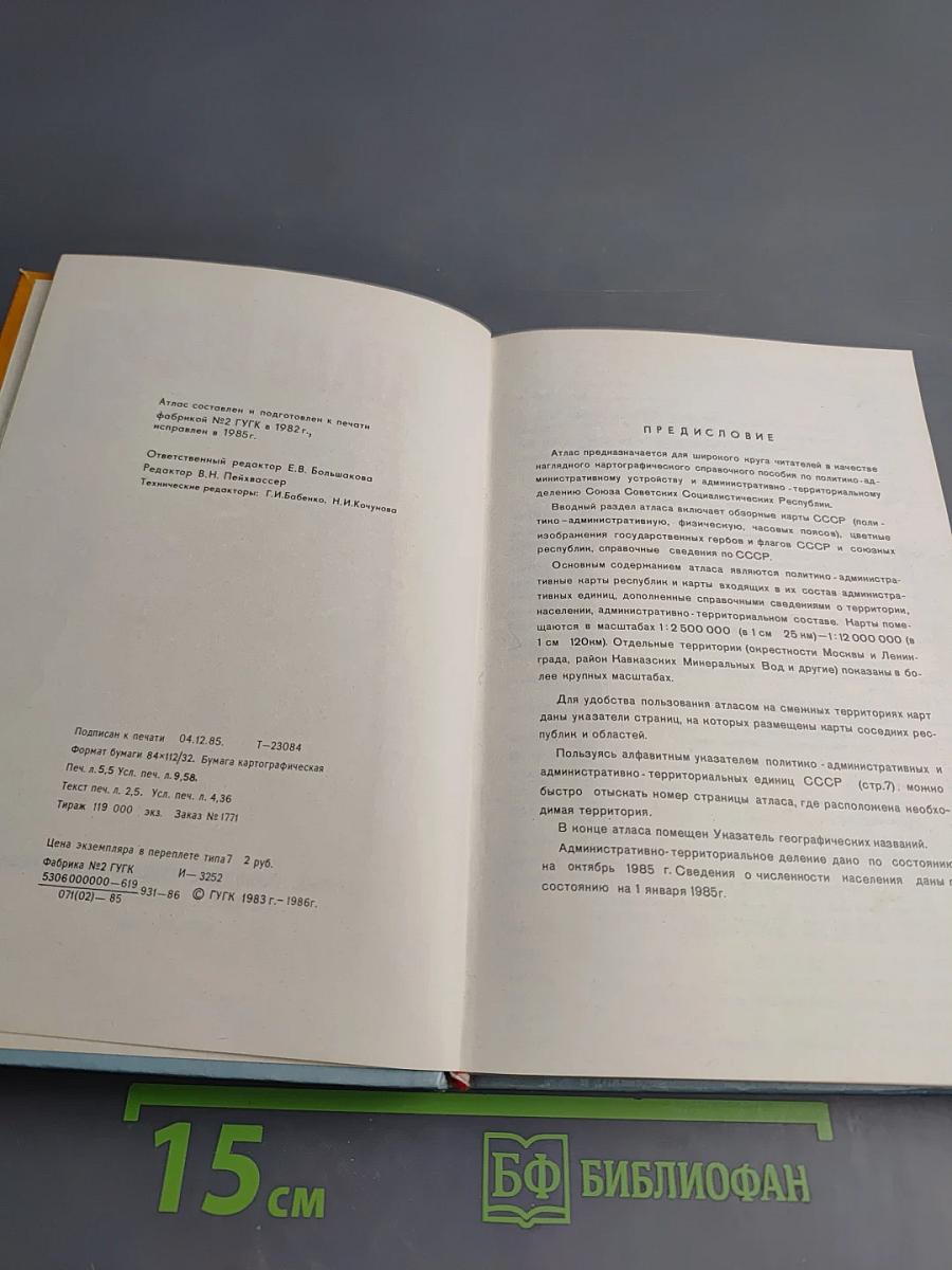 Атлас ссср